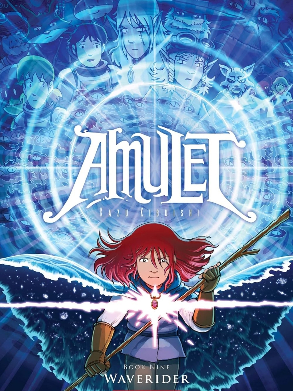 Amulet Book Nine: Waverider — Blue Fantasy Graphic Novel